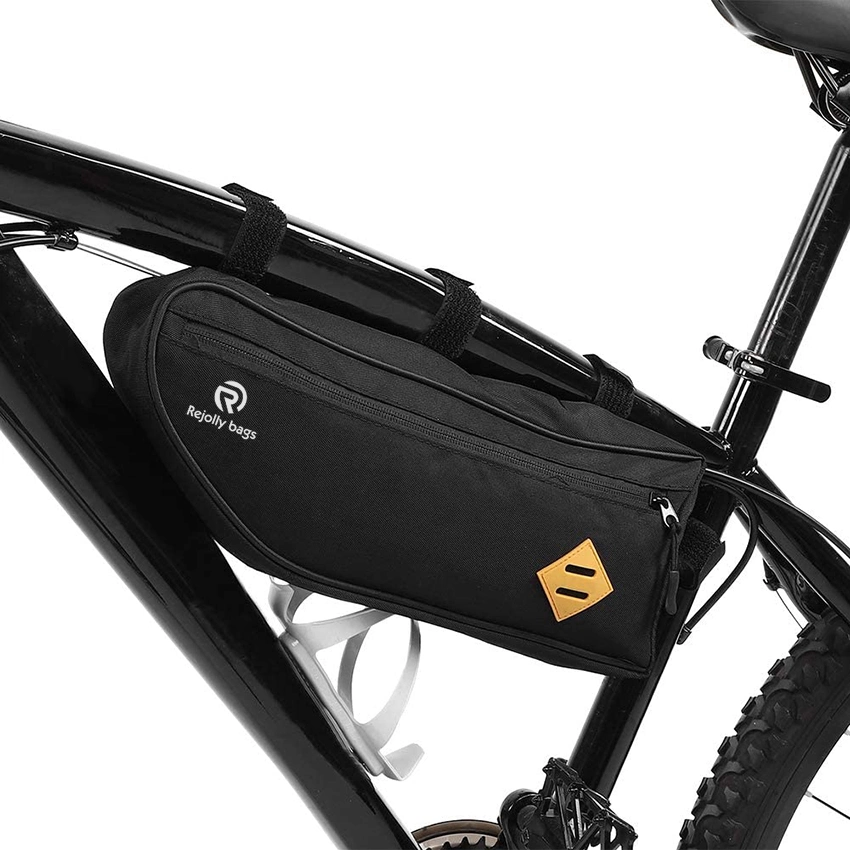 Bike Frame Bag, Triangle Waterproof Pouch Under The Front Top Tube for Cycling Bicycle Accessories Bicycle Bag