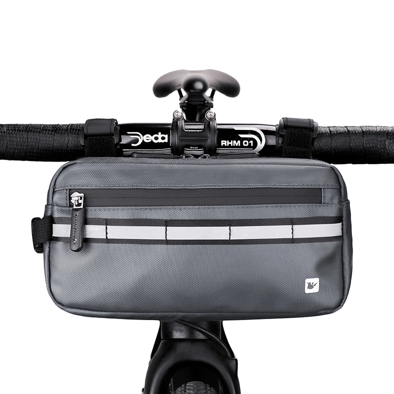 2021 Handlebar Bag Waterproof Big Capacity OEM 2-Piece Front Tube Cycling Bag MTB Frame Trunk Bike Accessories Bicycle Bag