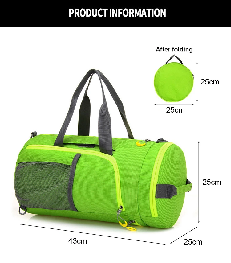 Multifunctional Waterproof Folding Bag Travel Backpack Fitness Yoga Bag