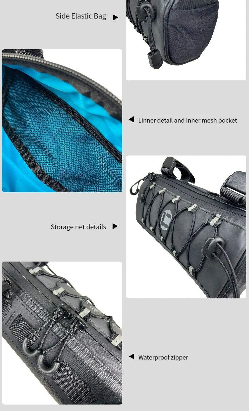 New Bicycle Bike Handlebar Bag Shoulder Crossbody Travel Bags